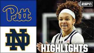 Pittsburgh Panthers Vs. Notre Dame Fighting Irish Full Game Highlights Espn College Basketball