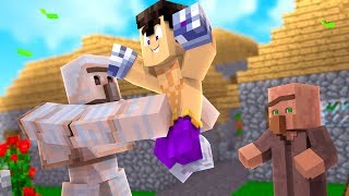 MINECRAFT CON NOOBS - EJERCITO DE GOLEMS Y NUEVO PUEBLO #31