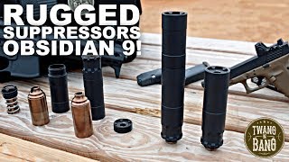 Rugged Suppressors Obsidian 9! Modular 9mm Silencer