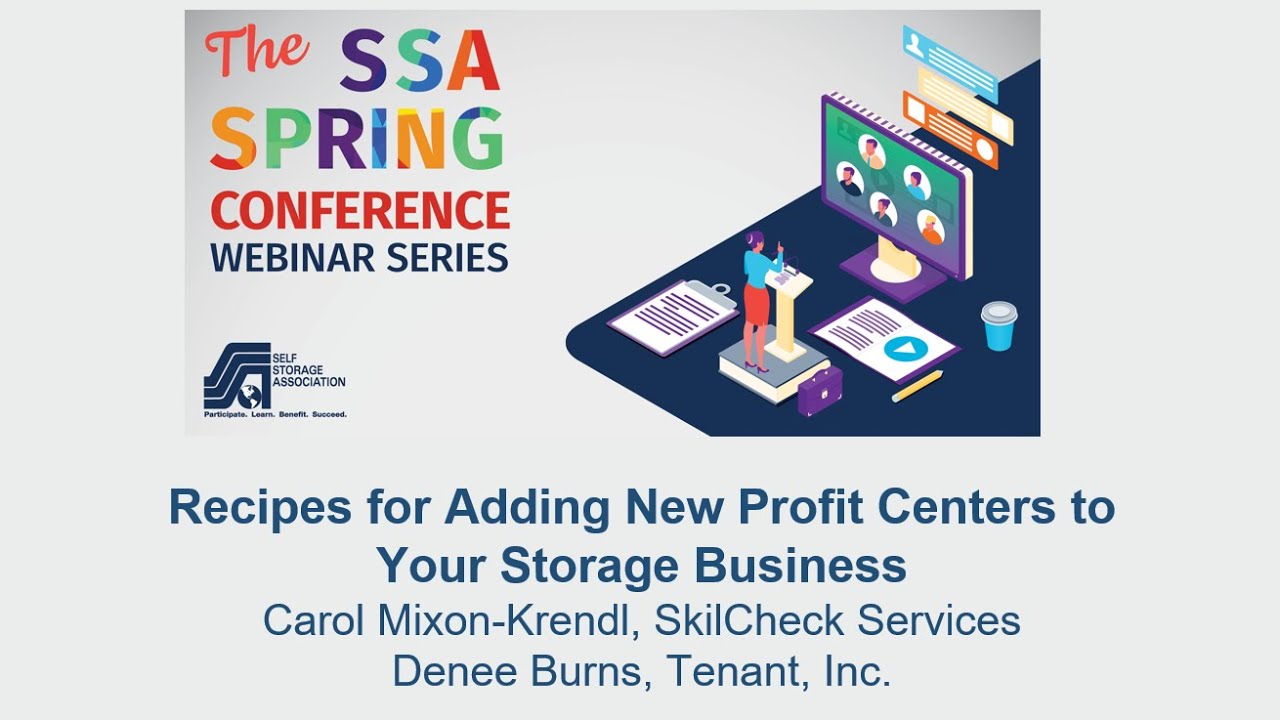 Recipes for Adding New Profit Centers to Your Storage Business SelfStorage Management YouTube