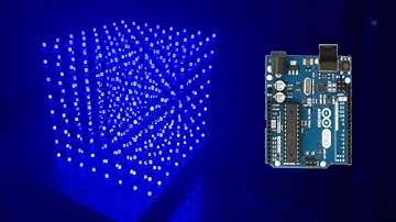 How to make 8x8x8 LED CUBE using ARDUINO UNO - diy | easy science project |