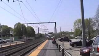 Amtrak's Acela Express ROCKETS thru Mansfield Massachusetts at 151 Miles Per Hour!!!!!