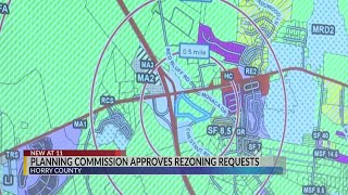 Horry County Planning Commission approves rezoning requests for over 160 homes in Longs