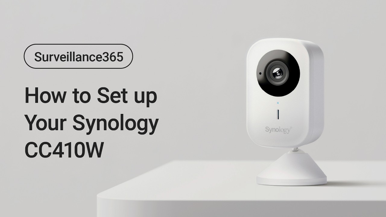 How to Set up Your CC410W (Surveillance365) | Synology