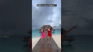 What we wore in Maldives | YouTube Shorts | Sharma Sisters | Tanya Sharma | Krittika M Sharma