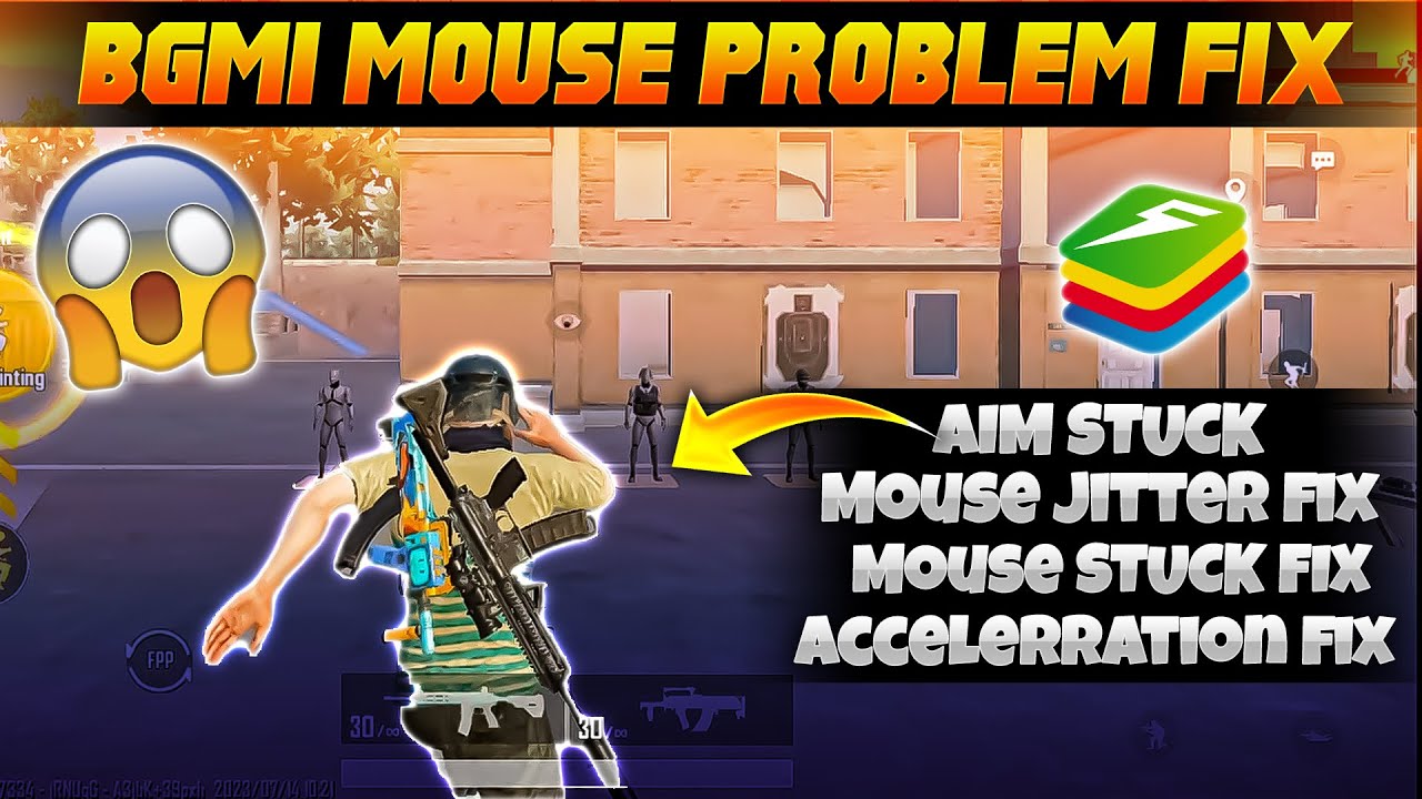 BGMI Mouse Stuck & Jitter Problem Fix 🖱 | Bluestack 5 / MSI Mouse Slow Movement Problem Fix