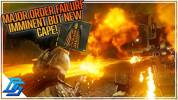 Lava Planet Major Order Failure Imminent BUT NEW CAPE UNLOCKED FOR HIVE WORLD! | Helldivers 2