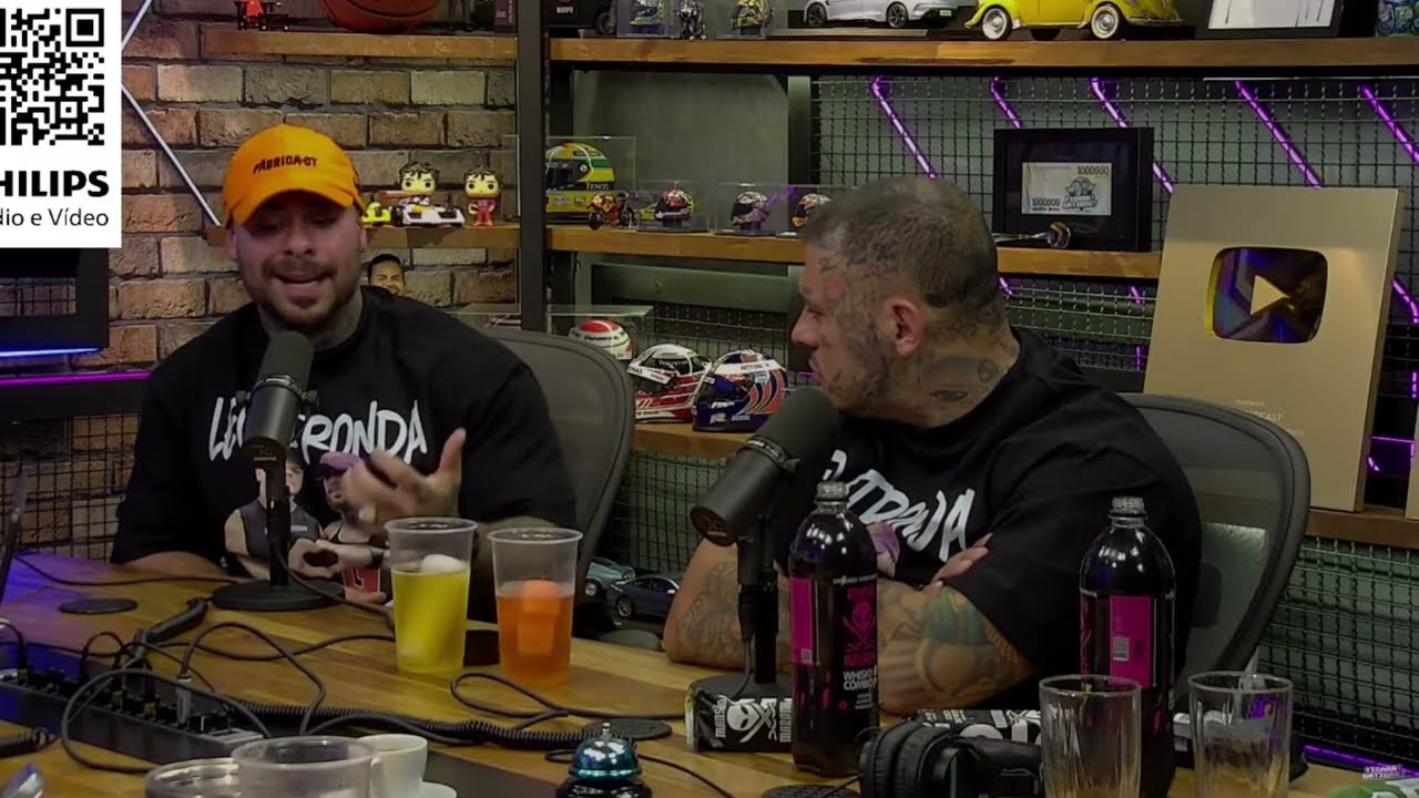 LÉO STRONDA e CARIOCA DISCUTEM AO VIVO 