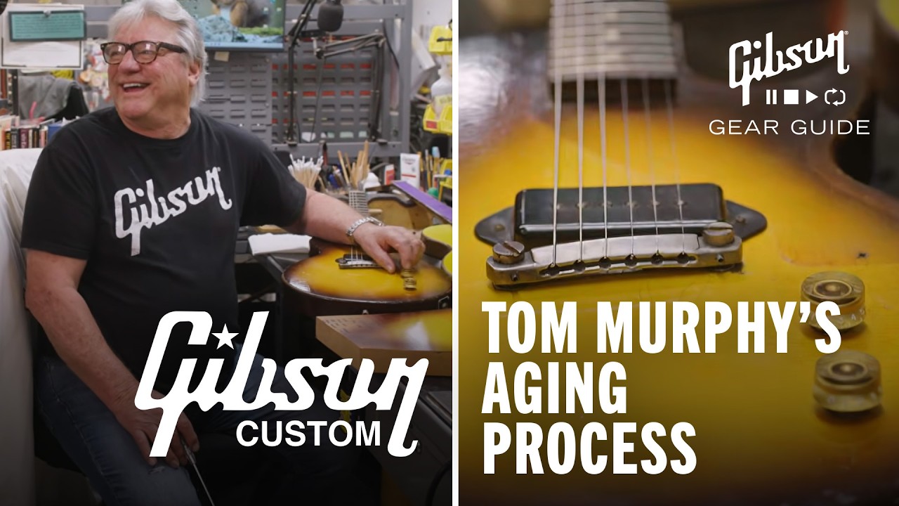 This is how Tom Murphy ages your Murphy Lab guitars - YouTube