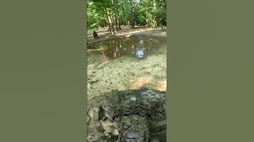 Polaris Sportsman 850 Highlifter Edition hitting hole GoPro view