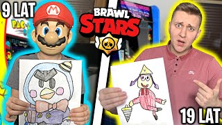 KTO NARYSUJE LEPIEJ NOWYCH ZADYMIARZY Z BRAWL STARS WYGRYWA ⭐ Da Mian VS Brat! *wielki pojedynek*