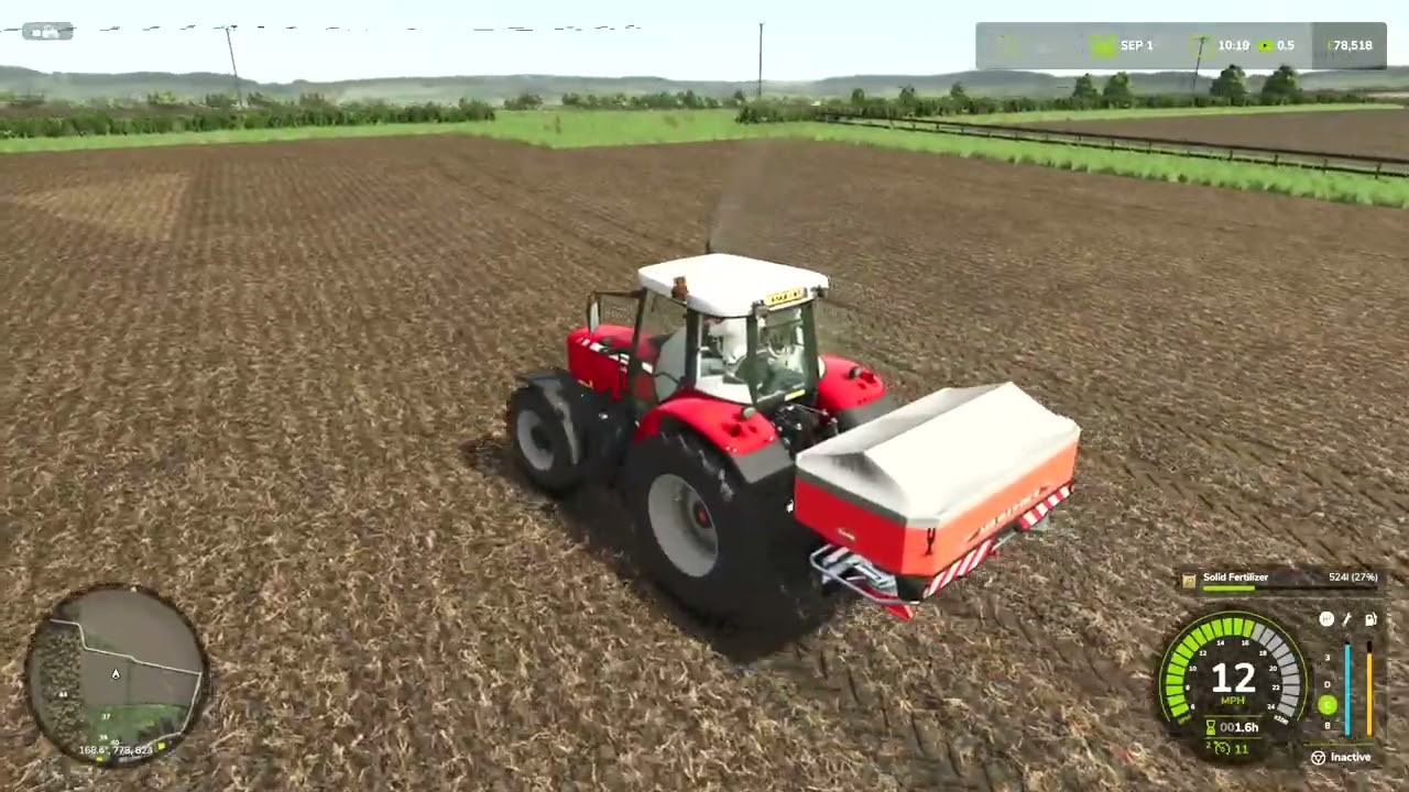 FS25 CALMSDEN FARM #53 | FERTILSING ARABLE LAND