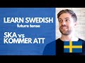 Future Tense in Swedish - Ska vs. Kommer att