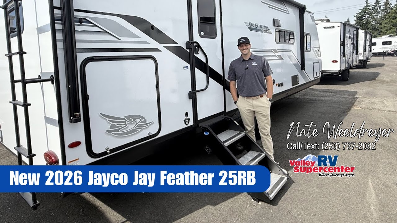 ? Take a Tour of the New 2026 Jayco Jay Feather 25RB with Nate 