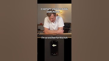 ChatGPT is now sarcastic to you 😭 #ai #gpt #openai #chatgpt #techinnovation #aicommunication