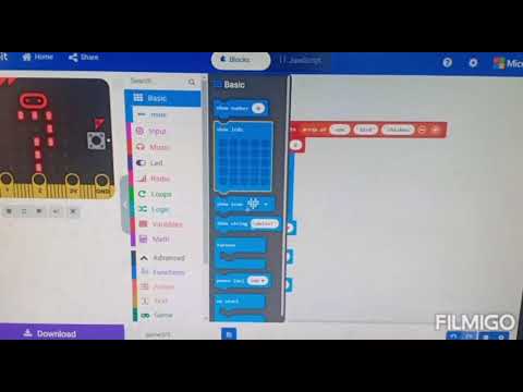 การสร้างเกมส์ใบ้คำโดย​ #micro:bit​