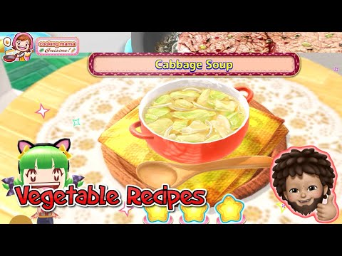Cooking Mama: Cuisine! - Vegetable Recipes | Cabbage Soup