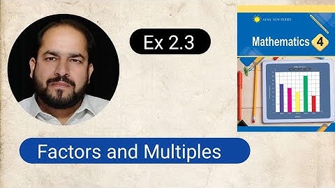 #Ex 2.3 #Afaq nee Sun Series Grade 4 Maths #Teacher Naseeb Zada