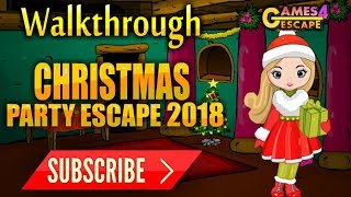 Christmas Party Escape 2018 Walkthrough [Games4Escape] screenshot 2