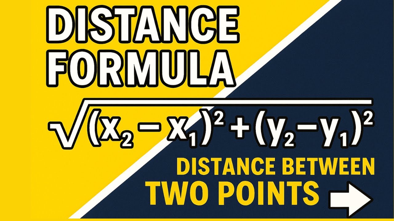 How To Find The Distance Between Two Points | Find Distance Between Two ...