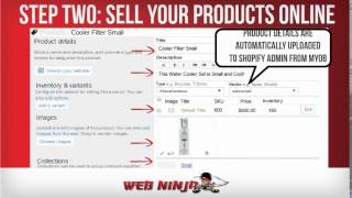 How Shopify & Web Ninja Works (MYOB/Singapore)