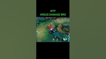 ARGUS DAMAGE BRO #ARGUS #Shorts #MLBB #MOBILELEGENDS