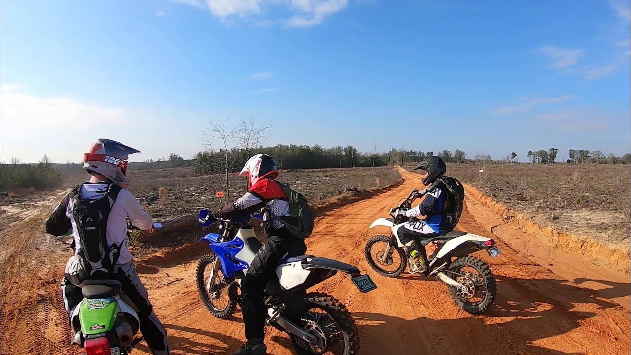 Morning section from Sandlapper Dual Sport YouTube