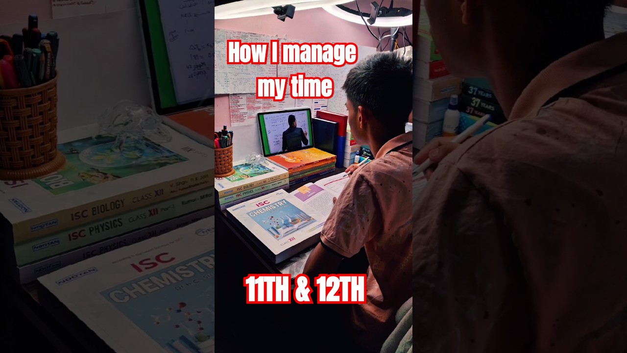 Time management🔥 How I manage my time as a NEET ASPIRANT🤯