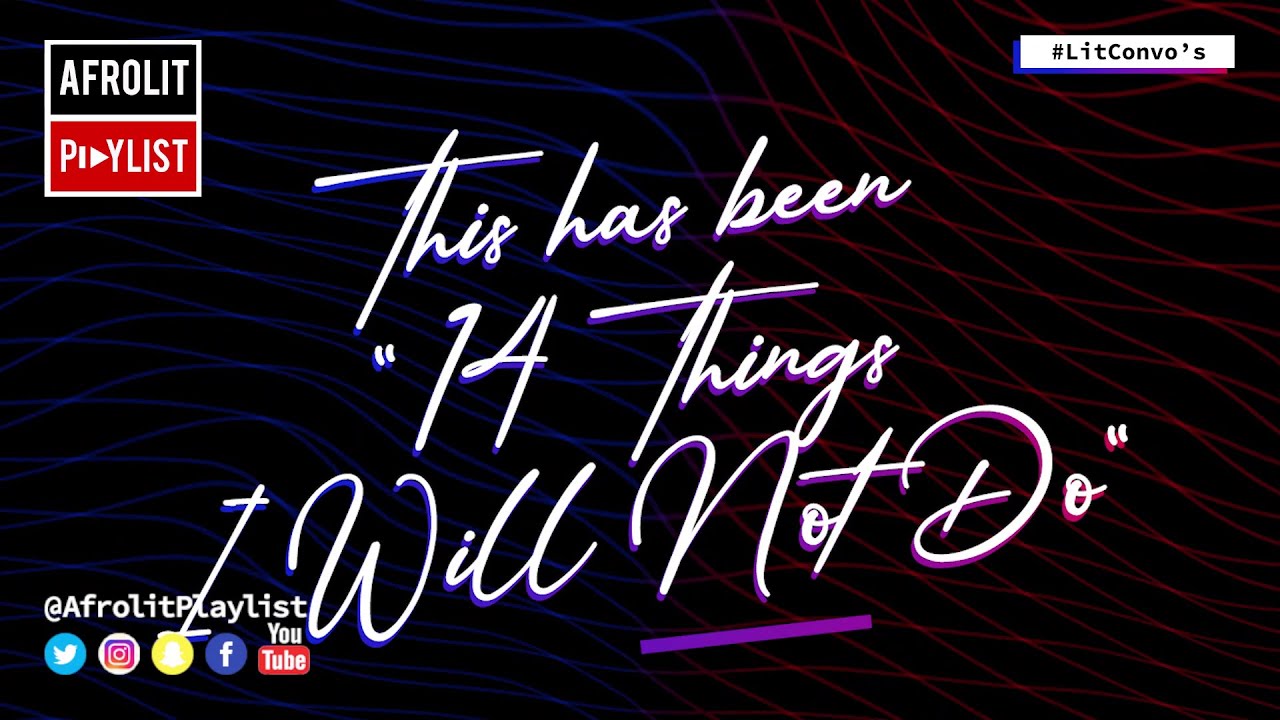WHAT'S NEW IN AFROBEATS| 14 THINGS I WILL NOT DO FINALE | AFROBEATS MUSIC | AFROLIT PLAYLIST