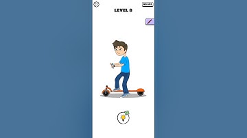 Draw a line level 8 gameplay walkthrough solution