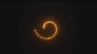 Multiple pendulum create different patterns amazing - Blender 3d