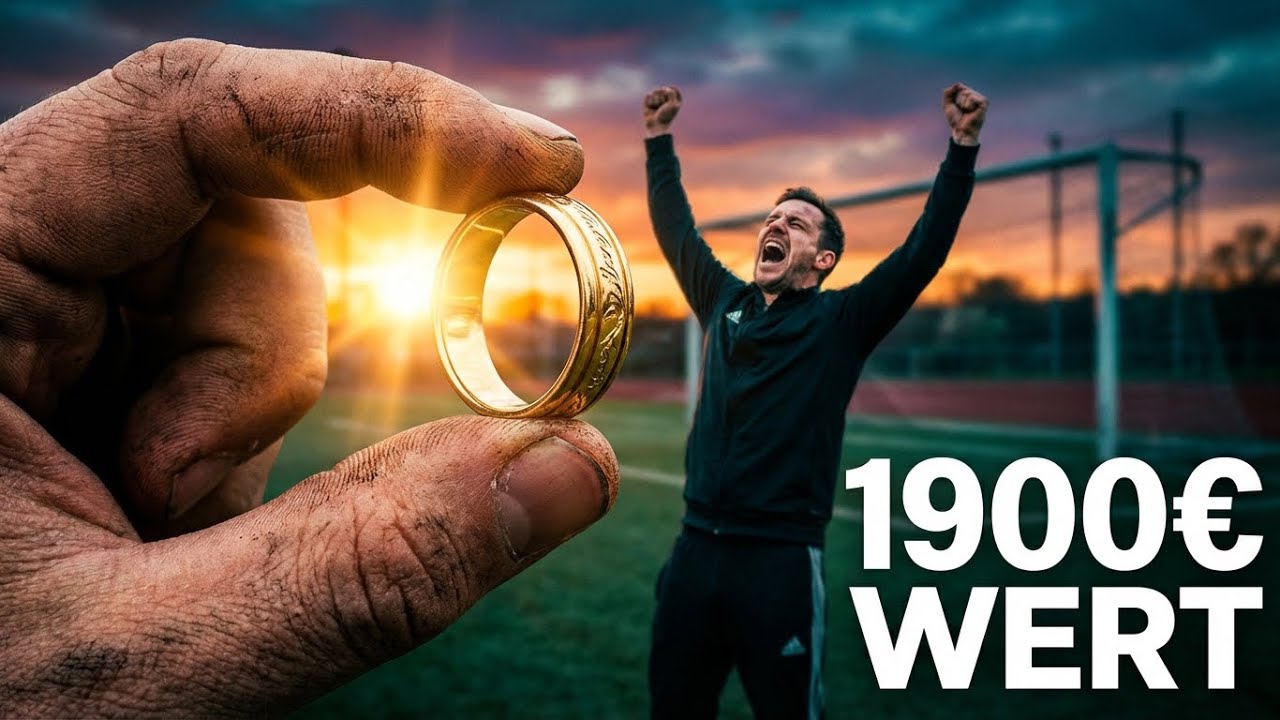 Verlorener Ehering auf dem Fußballplatz ⚽🔎 Finde ich ihn nach 2 Wochen noch?