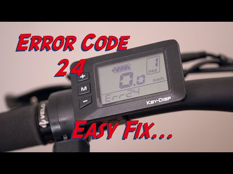 Electric Bike Error