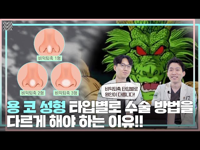 용 코 유형이 이렇게 다향합니다! 원인별로 수술 방법을 다르게 하는 이유! _[4월31일 성형외과]
