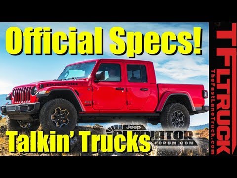 2020 jeep grand cherokee limited BREAKING: 2020 Jeep Gladiator Tows Best-In-Class 7,650 Pounds! Talkin' Trucks #24