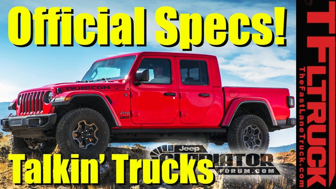 Breaking Jeep Gladiator Tows Best In Class 7 650 Pounds Talkin Trucks 24 Youtube