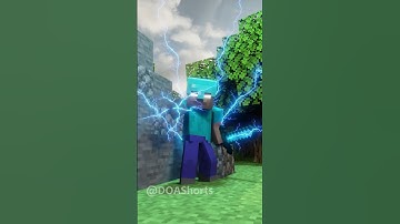 #1 Steve Become Herobrine - The last Stand #steve #minecraft #herobrine