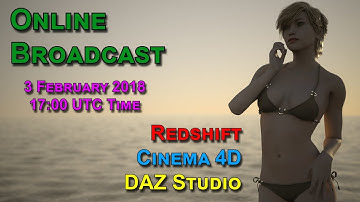 C4D / DAZ Studio / Redshift / Tutorial