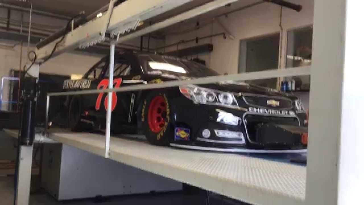 Furniture Row Racing No 78 Running On The Dyno Machine Youtube