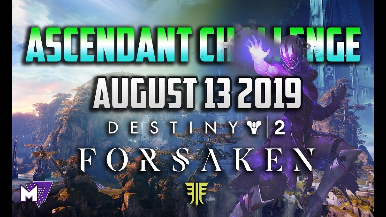 Ascendant Challenge August 13 2019 SOLO Guide | Destiny 2 Forsaken | Corrupted Eggs & Lore Locations