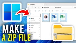 📁 How To Create A ZIP File In Windows 11 & 10 | Step-by-Step Guide 📁