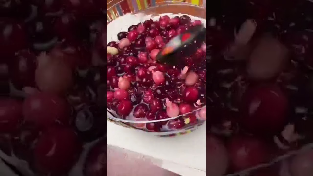 Клюквенный морс за 3 минуты. Вкусно, легко, быстро