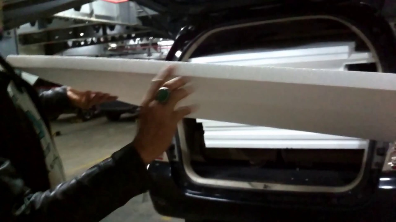 Styrofoam lembar bahan pembuatan modul rakit apung - YouTube