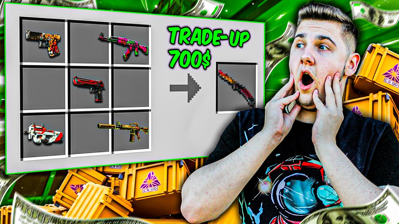 TRADE-UP of 3000 RON for BUTTERFLY in CS2 *special episode* - YouTube