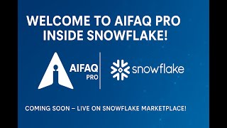 AIFAQ Pro Snowflake version 1 demo