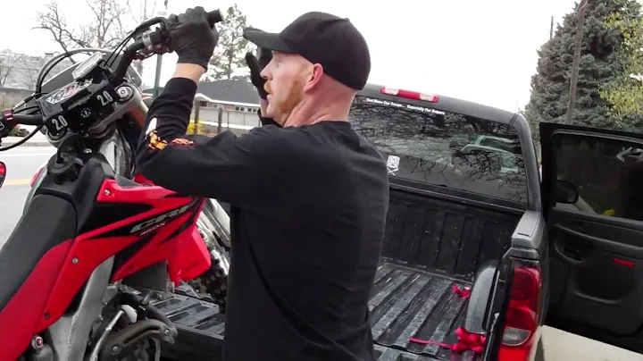 How to load / unload your dirtbike without a ramp