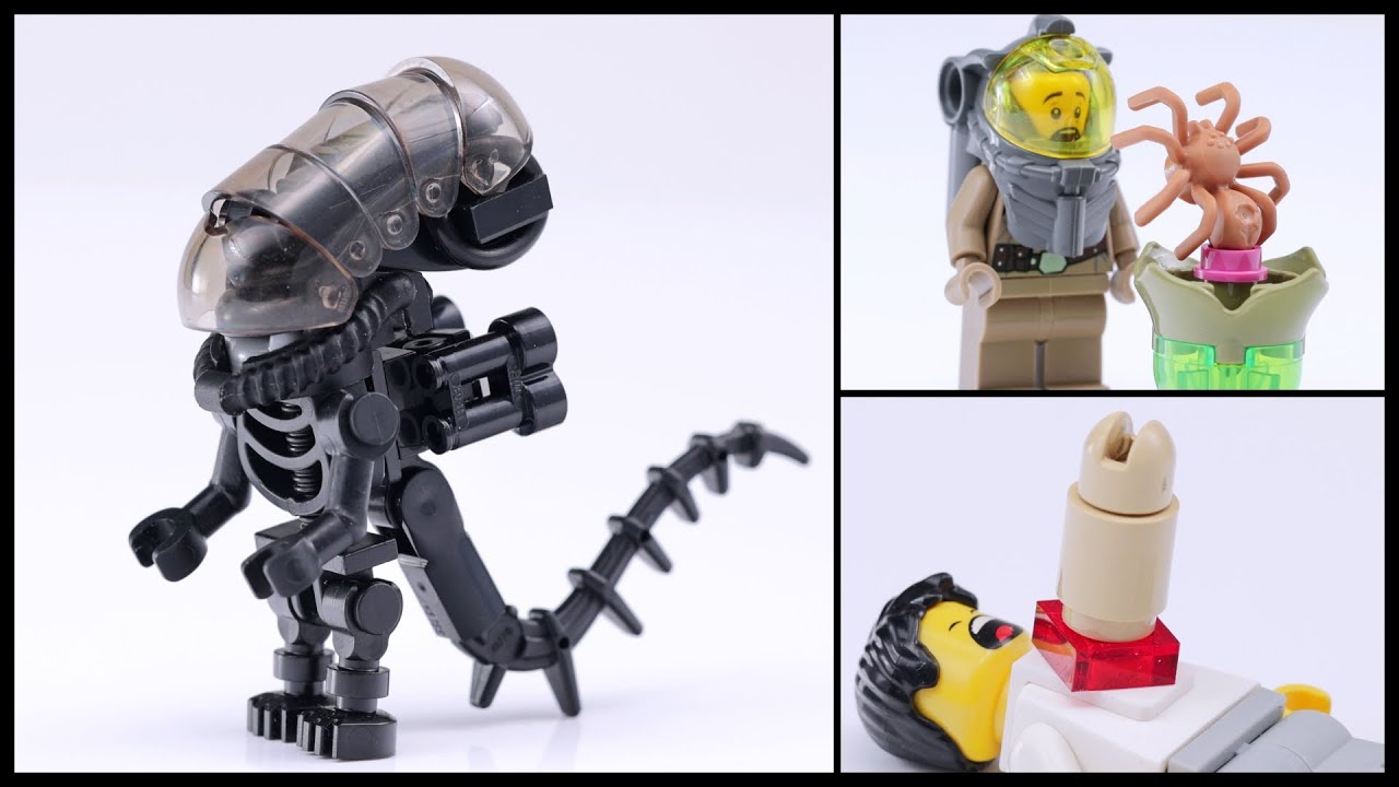LEGO ALIEN [How to build] - YouTube