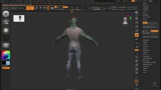 🧟 Azog-Inspired Orc – High-Poly Creature Design for Cinematic/Game Use
