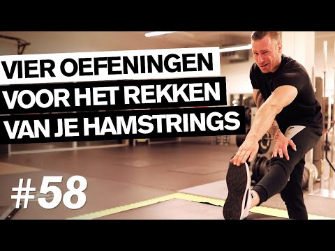 Vier rekoefeningen voor je HAMSTRINGS (achterzijde bovenbenen)