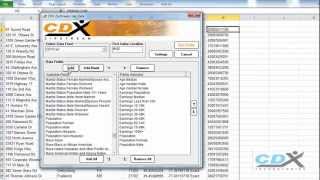 Census Tract Demographics for an Address List Net Worth